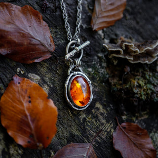 Autumn Toggle Necklace