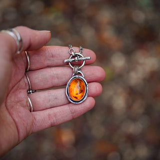 Autumn Toggle Necklace