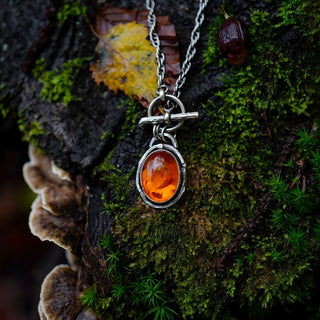 Autumn Toggle Necklace