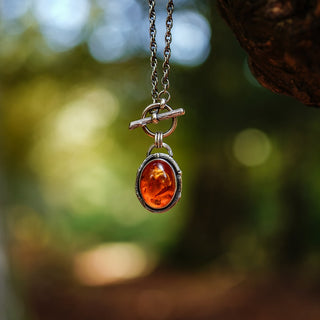 Autumn Toggle Necklace