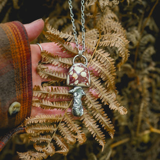 Amanita Muscaria Pendant no.1