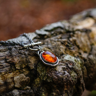 Autumn Toggle Necklace