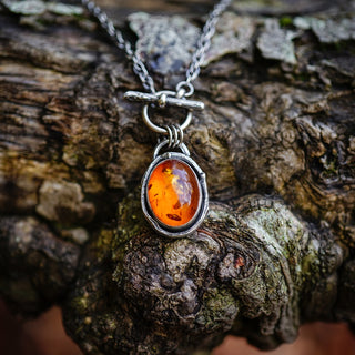 Autumn Toggle Necklace