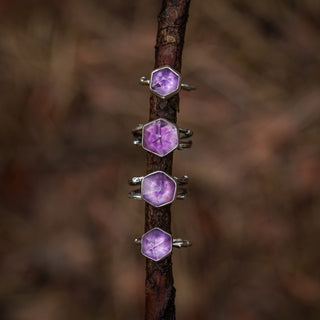 Winter Magic Ring - Size UK P/US 8