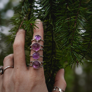 Winter Magic Ring - Size UK P/US 8