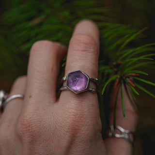 Winter Magic Ring - Size UK P/US 8