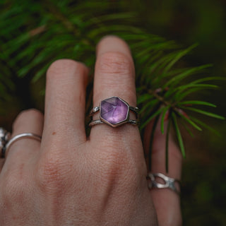 Winter Magic Ring - Size UK P/US 8