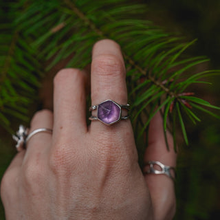 Winter Magic Ring - Size UK P/US 8