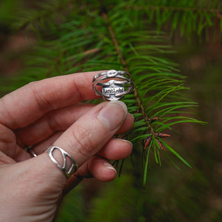 Winter Magic Ring - Size UK P/US 8
