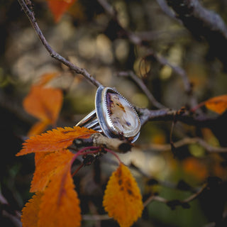 Autumn Leaves Ring - UK T/US 10