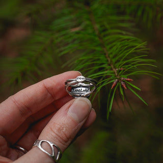 Winter Magic Ring - Size UK N/US 7