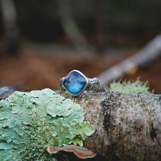Winter Birch Ring - Size UK N/US 7