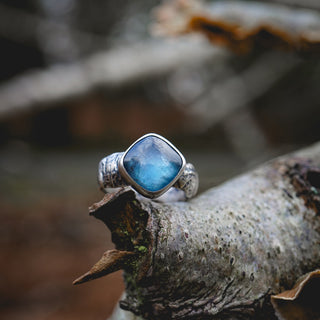 Winter Birch Ring - Size UK N/US 7