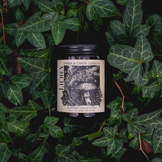 Lichen Plant Wax Candle