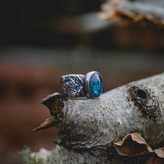 Winter Birch Ring - Size UK M/US 6.5