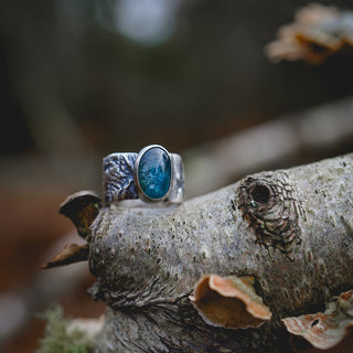 Winter Birch Ring - Size UK M/US 6.5