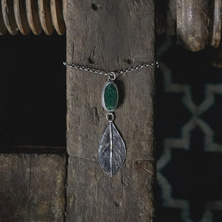 Winter Moss Necklace