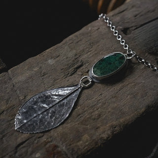 Winter Moss Necklace