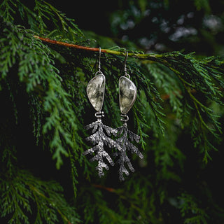 Winter Cedar Earrings