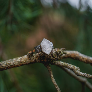 Winter Attunement Ring - Size UK P/US 8