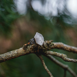 Winter Attunement Ring - Size UK P/US 8