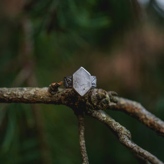 Winter Attunement Ring - Size UK P/US 8