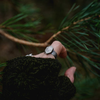 Winter Attunement Ring - Size UK P/US 8