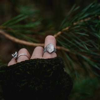 Winter Attunement Ring - Size UK P/US 8