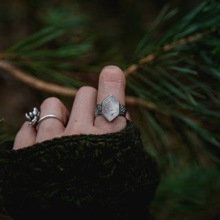 Winter Attunement Ring - Size UK P/US 8