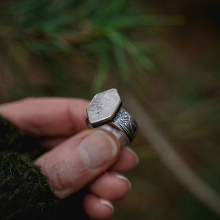 Winter Attunement Ring - Size UK P/US 8