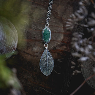 Winter Moss Necklace