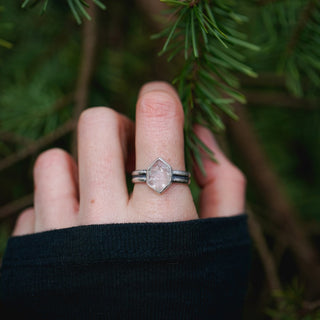 Winter Attunement Ring - Size UK S/US 9.5