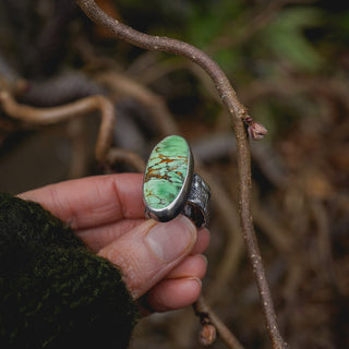 Winter Birch Ring - Size UK M 1/2/US 6.75