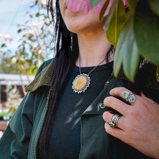 Spring Leaves Ring - Size UK M/US 6.5