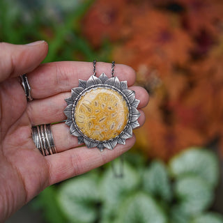 Sunflower Necklace