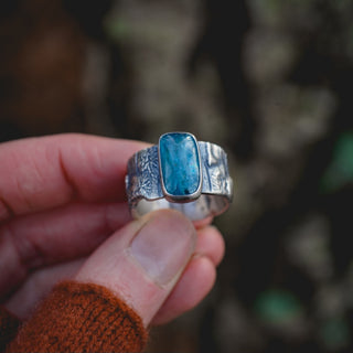 Winter Birch Ring - Size UK S/US 9.5