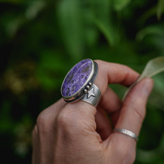 Natures Galaxy Ring - Size UK O/US 7.5