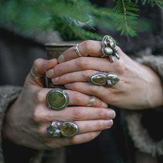 Enchanted Grove Ring - Size UK O/US 7.5