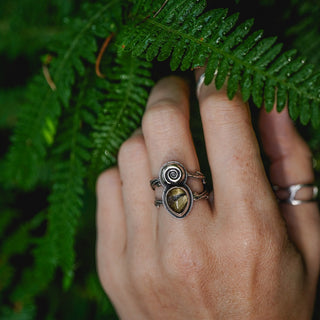 Autumn Trail Ring - Size UK M/US 6.5