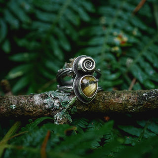 Autumn Trail Ring - Size UK M/US 6.5