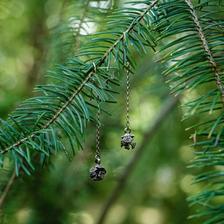 Short Cedar Earrings