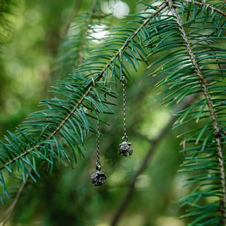 Short Cedar Earrings