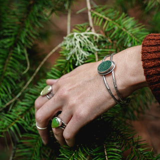 Forest Moss Cuff