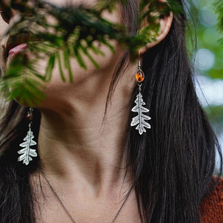 Autumn Oak Earrings