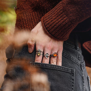 Autumn Trail Ring - Size UK M/US 6.5