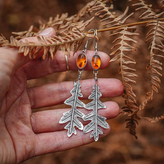 Autumn Oak Earrings