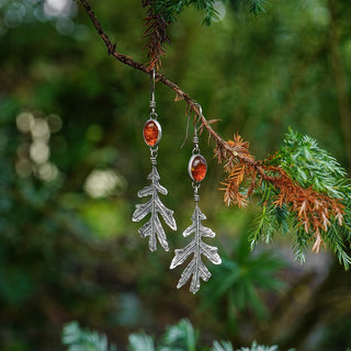 Autumn Oak Earrings no.1