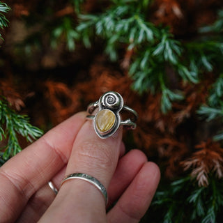 Autumn Trail Ring - Size UK P/US 8