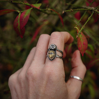 Autumn Trail Ring - Size UK M/US 6.5