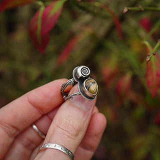 Autumn Trail Ring - Size UK M/US 6.5